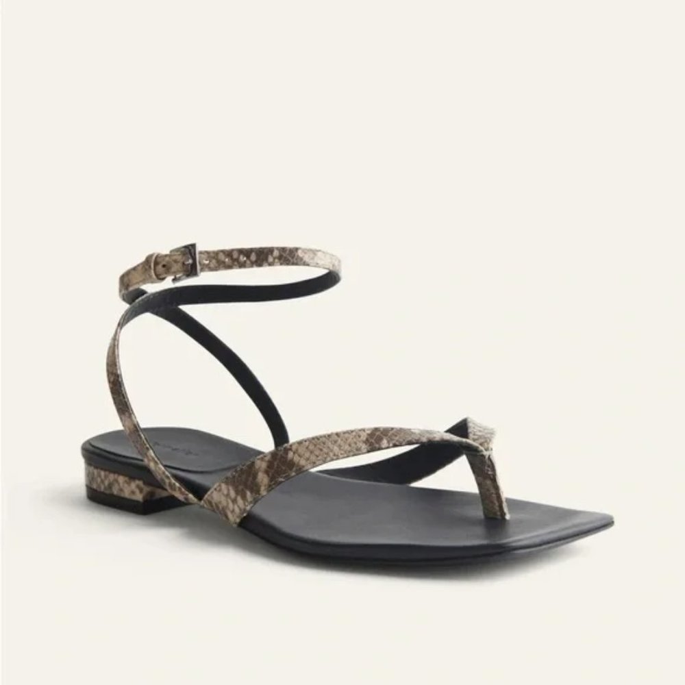 Reformation Maryam Thong Flat Sandal size 9.5